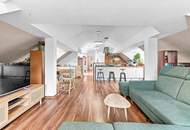 Attraktive 3-Zimmer-Dachgeschosswohnung in Maria Ellend: ca 111m2, Terrasse, Klimaanlage & 2 Stellplätze!