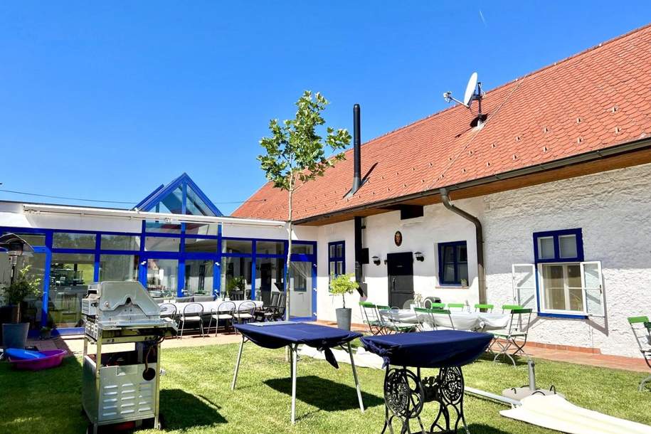 Wohnen, wo andere Urlaub machen – Traumhafter Streckhof mit Geschichte & Stil, Haus-kauf, 595.000,€, 7321 Oberpullendorf