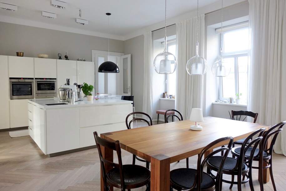 Altbau mit Terrasse und Wellness bei Schlosspark (U4), Wohnung-kauf, 1.190.000,€, 1120 Wien 12., Meidling