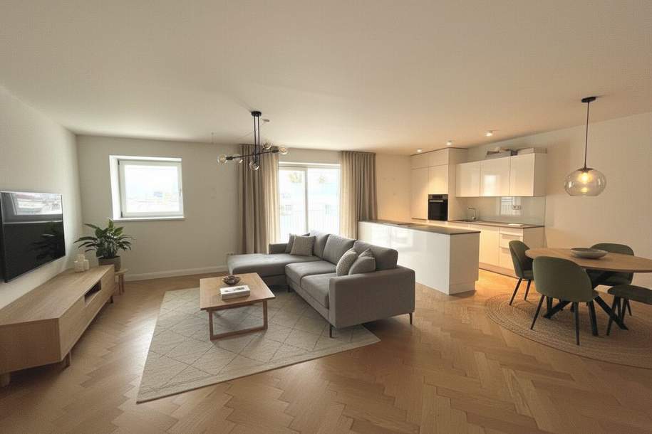 1030! Tolle Dachgeschoss-Wohnung mit schöner Terrasse und TRAUMBLICK!, Wohnung-miete, 2.921,94,€, 1030 Wien 3., Landstraße