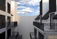 3 Zimmer Familienwohnung mit Balkon in den Innenhof-Erstbezug ab 2027