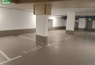 2 Monate hauptmietzinsfrei bei Anmietung für 1 Jahr! Unbesorgt parken - großzügiger PKW Tiefgaragenstellplatz im Steingötterhof nahe Traisenpark - JETZT ANFRAGEN