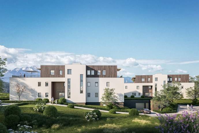 Seeblickwohnung mit spektakulärem Infinity-Pool, Wohnung-kauf, 579.000,€, 9210 Klagenfurt Land