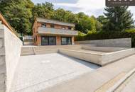 I MODERNES NEUBAU-DOPPELHAUS I GROSSZÜGIGER GARTEN I EIGENES WALDSTÜCK I KLOSTERNEUBURG I