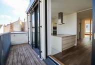 Luxuriöse Dachterrassenwohnung in prachtvollem Althaus, Nähe Beatrixg./Reisnerstr.