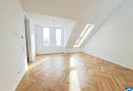 1150 Wien: 4 Zimmer-Dachgeschoß-Maisonettewohnung in U-Bahn-Nähe!