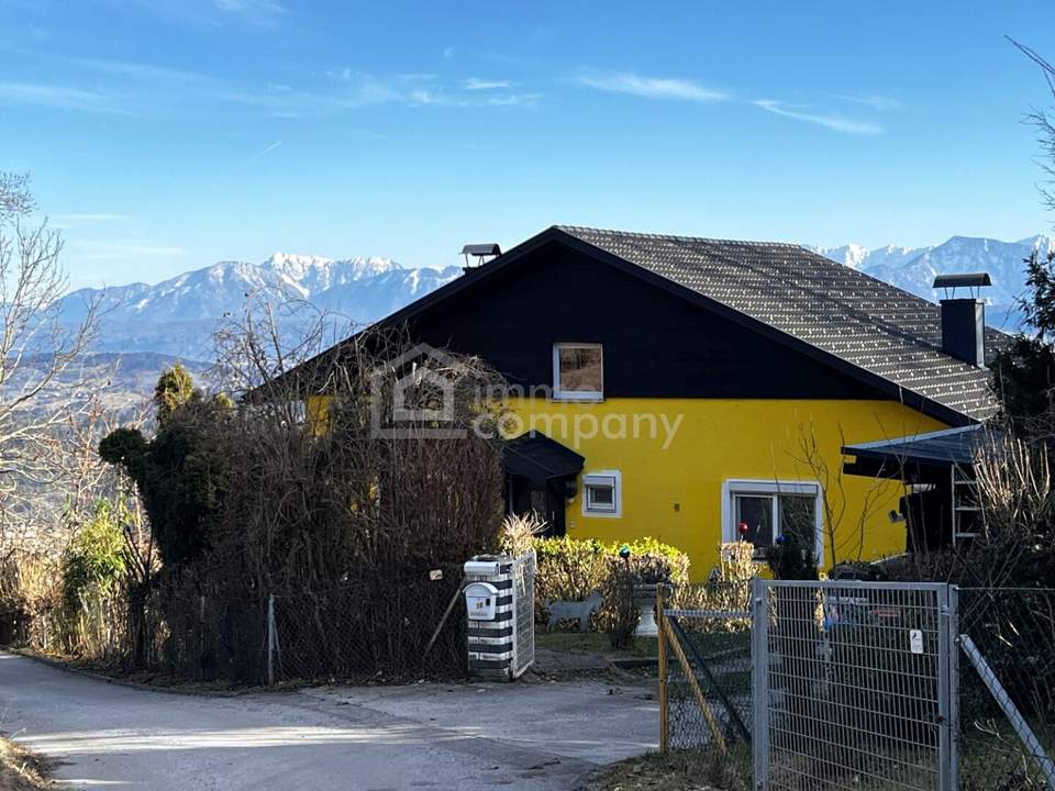 REFUGIUM mit Fernblick - Eigenheim mit großem Garten Nähe Pörtschach am Wörthersee