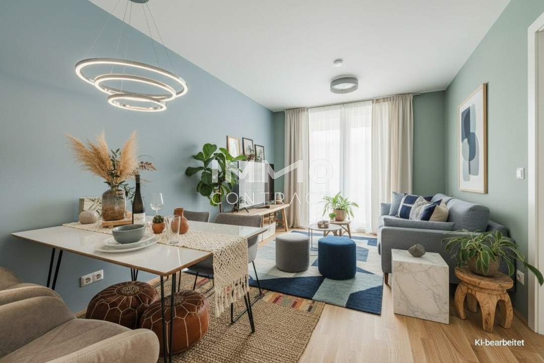 Wohngefühl Simmering. Erstbezug, provsionsfrei mit großer Loggia