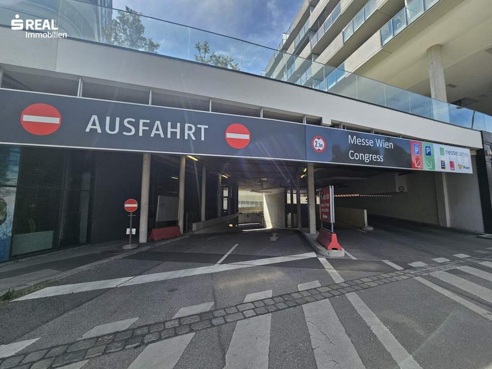 Ausstellungsstraße 50 - Garagenplätze zu vermieten