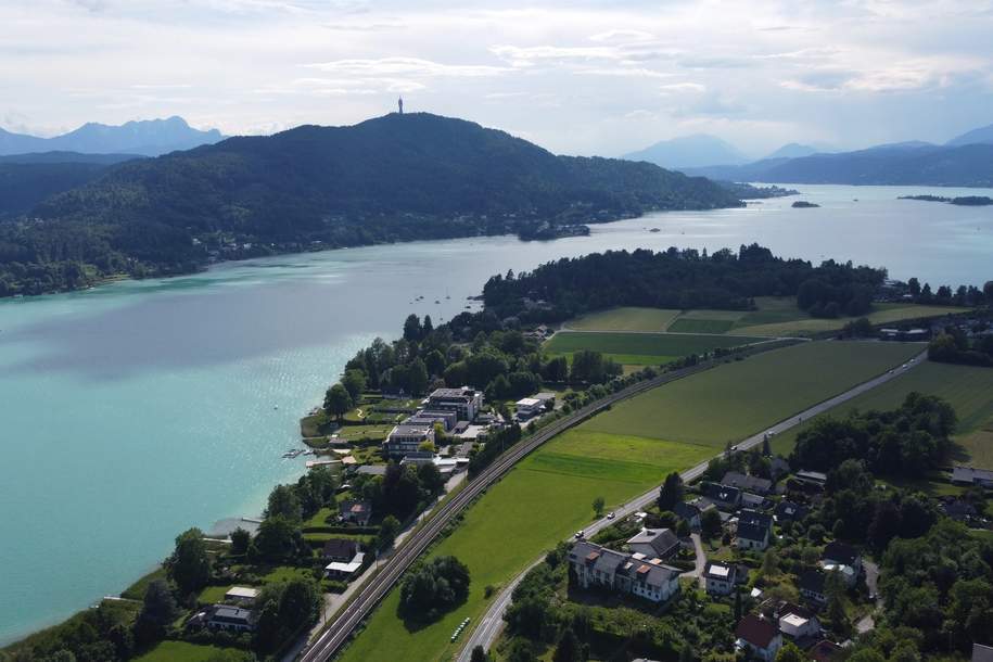 Einzigartiges Grundstück mit wunderschönem Blick über den Wörthersee (Provisionsfrei), Grund und Boden-kauf, 690.000,€, 9210 Klagenfurt Land