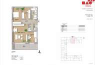 4-Raum Wohnung mit großzügigem Balkon inklusive nachhaltigem Energiekonzept