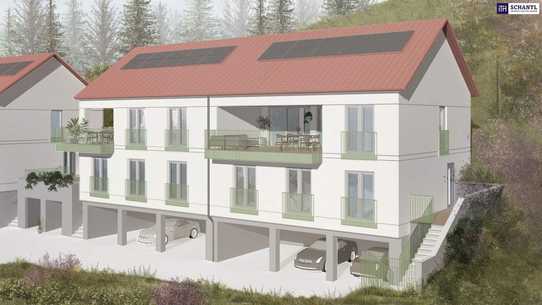 Sensationell! Jetzt in ein bewilligtes Wohnbauprojekt mit Zukunft investieren! Attraktives Baugrundstück mit genehmigtem Projekt für zwei moderne Doppelhäuser!