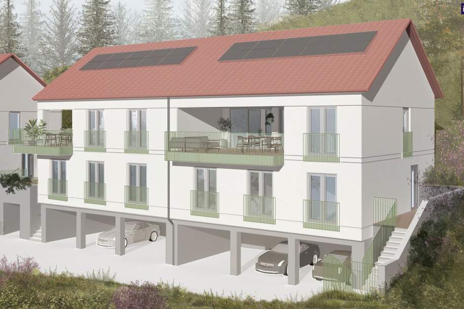 Sensationell! Jetzt in ein bewilligtes Wohnbauprojekt mit Zukunft investieren! Attraktives Baugrundstück mit genehmigtem Projekt für zwei moderne Doppelhäuser!, Grund und Boden-kauf, 235.000,€, 8072 Graz-Umgebung