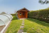 Ihr neues Wohnglück mit Garten, Pool, Gartenhütte! Vorausbau für Dachgeschoss bereits vorhanden!