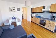 DACHGESCHOSS, FERNBLICK, 48 m2 Neubau mit 13 m2 Balkon, Wohnküche, 1 Zimmer, Duschbad, Garage möglich, U3-Nähe, vermietet