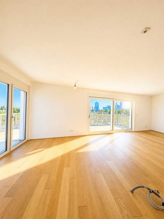 ***Provisionsfrei***LUXURIÖSER ERSTBEZUG MIT TRAUMTERRASSE – 3-ZIMMER-DACHGESCHOSSWOHNUNG IN 1210 WIEN