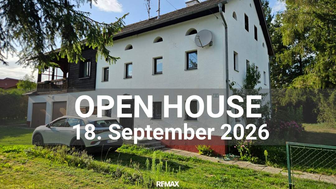 Historisches Wohnhaus mit großem Grundstück – sofort bezugsfertig