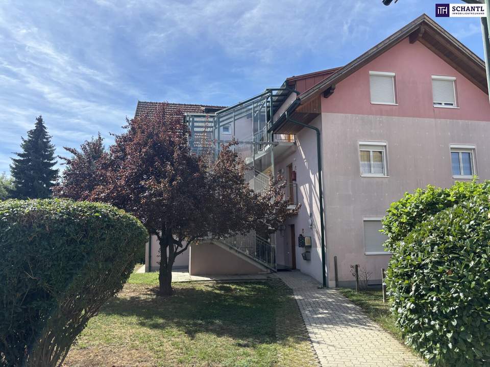 ++ TOLLE KLEINE GARTENWOHNUNG im GRÜNEN WETZELSDORF++Nutzfläche ca. 36 m², GARTENANTEIL ca. 40 m², PARKPKLATZ++