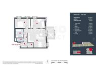 Lichtdurchflutete 3-Zimmer-Balkon-Wohnung in parkähnlicher Anlage im Erstbezug - provisionsfrei!