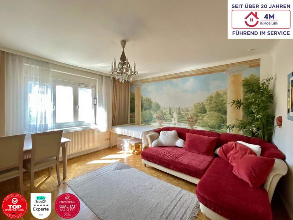 City Highlight: 2 Zimmer mit Balkon