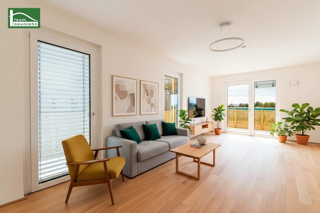 Nachhaltig investieren - Hochwertige 3-Zimmer-Wohnung mit moderner Ausstattung - Niedrig-Energie-Standard