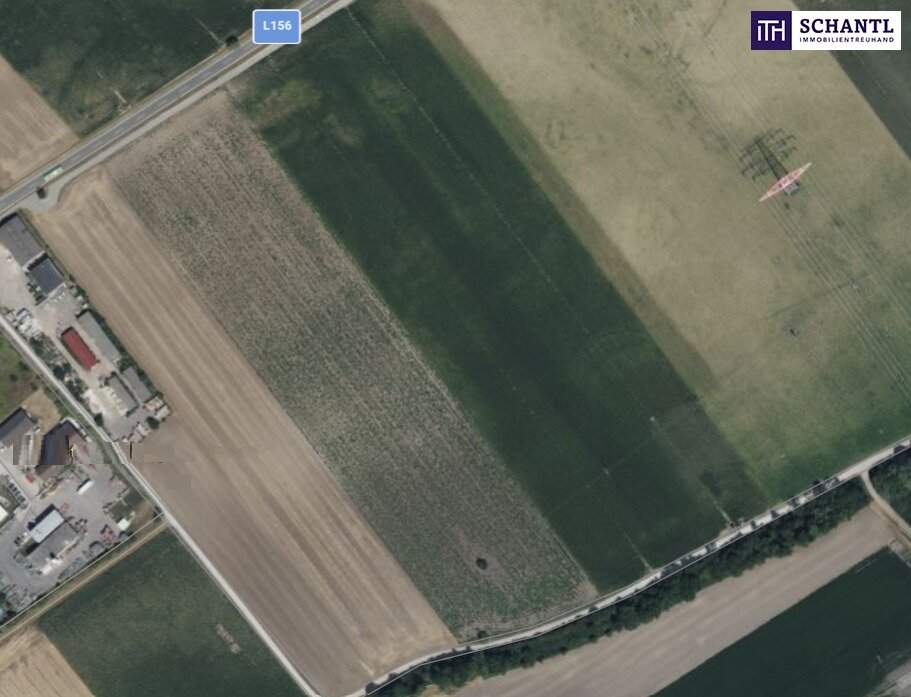 Worauf warten? Landwirtschaftliches Grundstück in Ebergassing – ca. 25.300 m² Ackerfläche mit enormen Wertsteigerungspotential zu verkaufen!