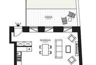 3 Zimmer-Erstbezug mit 45m² Eigengarten und Terrasse - Nähe Kutschkermarkt