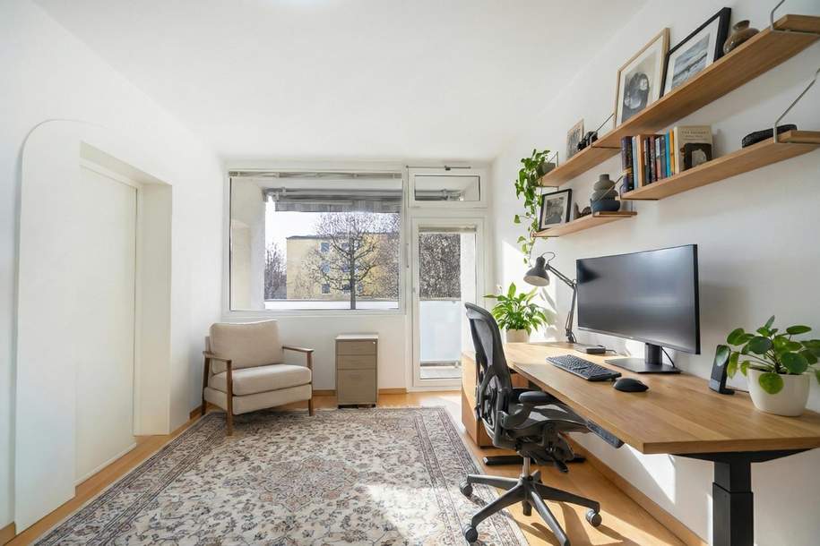 Großzügige 4-Zimmer-Mietwohnung mit zwei Loggien in Salzburg-Parsch, Wohnung-miete, 1.800,00,€, 5020 Salzburg(Stadt)