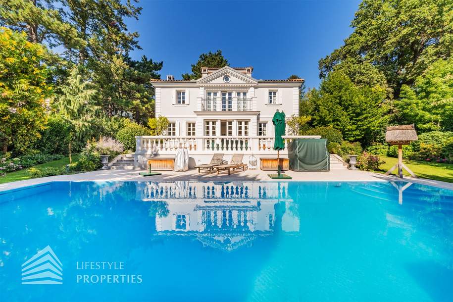 Elegante 5-Schlafzimmer Villa mit Pool in erhabener Lage Grinzings, Haus-kauf, 9.800.000,€, 1190 Wien 19., Döbling