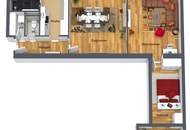 Preisreduktion! Berndorf bei Baden - Top-gepflegte 2 1/2 Zimmer-Wohnung mit Loggia!