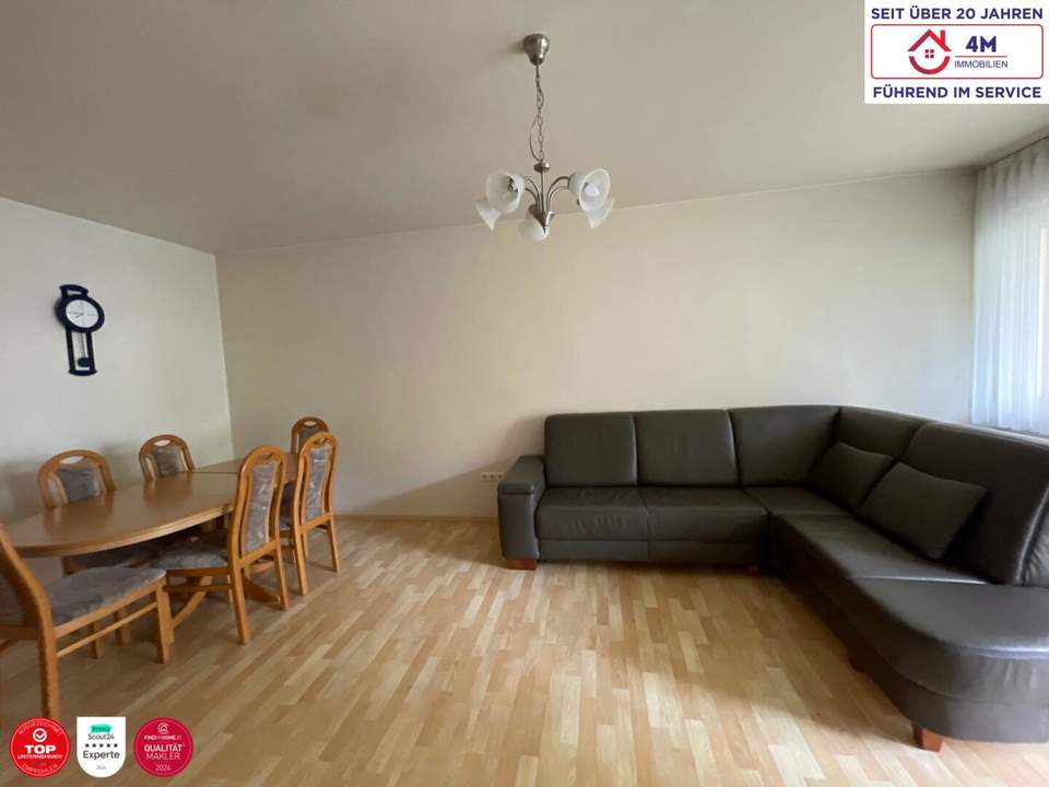 Unbefristet gemütlich wohnen in Altenleutgeben und den Komfort von Loggia und eigenem Stellplatz genießen!