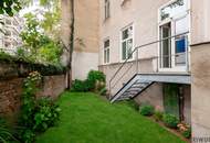 GARTENWOHNUNG NÄHE 1. BEZIRK, DONAUKANAL UND AUGARTEN | Komplett hofseitig | Sanierungsbedürftig | Rembrandtstraße
