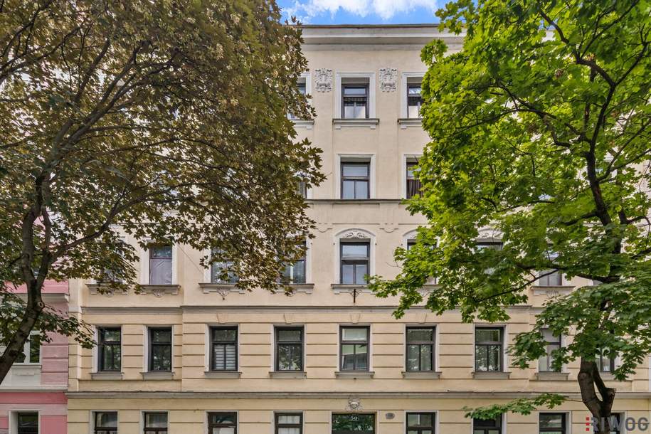 Heller sanierter Altbau nähe Augarten | 2 Min. zur U6 und S-Bahn | 3 Min. zum FH Technikum | 4. Stock ohne Lift, Wohnung-kauf, 319.000,€, 1200 Wien 20., Brigittenau