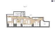 SCHNÄPPCHEN! Mega helle Dachgeschoß Wohnung mit 3 Zimmer und feiner Terrasse!