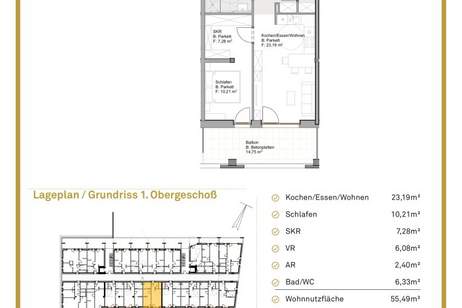 DAS GRAZL - Attraktiv - Ertragreich - Steueroptimiert, Wohnung-kauf, 306.548,€, 8051 Graz(Stadt)