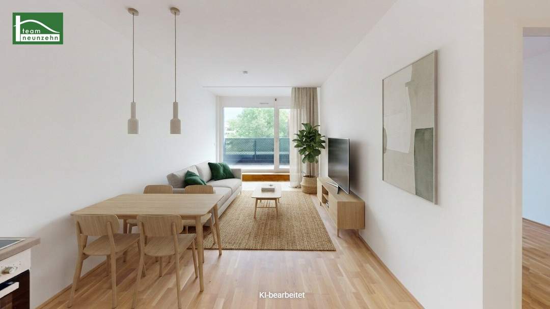 Gemütliche 2-Zimmer-Wohnung mit Loggia - Zuhause im Zentrum von Graz-Lend!