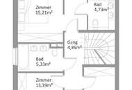 Design meets Nature: Neubau-Duo für exklusives Wohnen in Wien! Erstbezug! 3,60% Fixzins! Deckenkühlung! Luft/Wasser-Wärmepumpe!