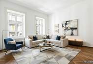 5 GEHMINUTEN ZUM ROCHUSMARKT | Stilaltbauwohnung mit Potenzial | ca. 3,70 m Raumhöhe | Hofseitiger Grünblick