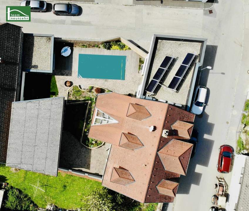Geniales Stadthaus + ca. 265m2 Baugrund gleich gegenüber. - WOHNTRAUM