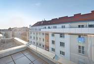 MAI-HIGH-SONETTE >> Moderne Duplex-Wohnung mit lichtdurchfluteten Räumen >> DACHTERRASSE