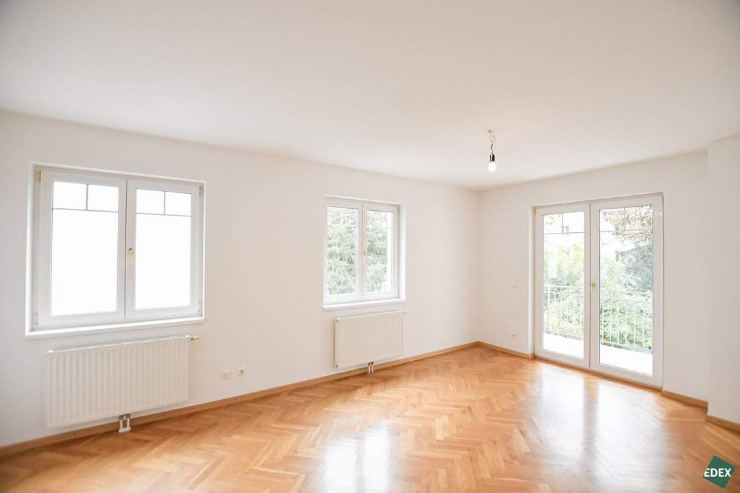 Lichtdurchflutete 2-Zimmer-Wohnung mit Balkon nahe dem Türkenschanzpark