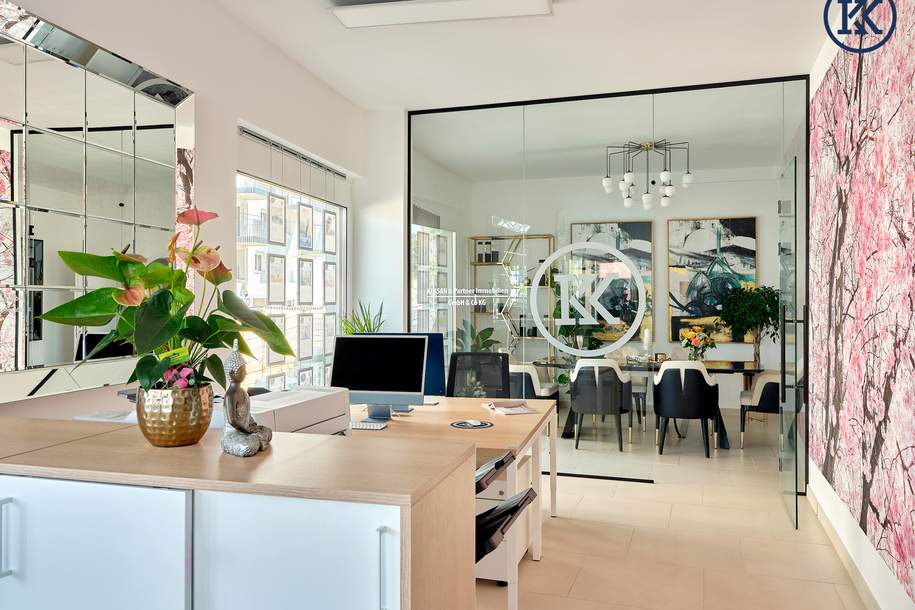 Lokal mit Garten & 2 Stellplätzen in der Garage – ideal, um Ihre Businessidee umzusetzen!, Gewerbeobjekt-kauf, 1220 Wien 22., Donaustadt