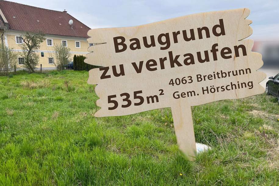 Baugrund zu kaufen für Ihr Eigenheim in Breitbrunn (Gemeinde Hörsching, OÖ), Grund und Boden-kauf, 230.000,€, 4063 Linz-Land