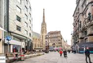 Blick zum Stephansdom: 3-Zimmer-Wohnung mit großem Wohnsalon in Toplage