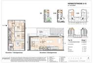 60m2 Dachterrasse! Penthouse Perle: U6 Burggasse - WOHNEN AM PARK - Urban &amp; Grün