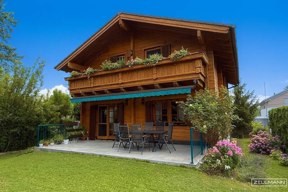Wohnen in seiner schönsten Form: Chalet-Flair & Ruheoase im Grünen Hietzing | ZELLMANN IMMOBILIEN, Haus-kauf, 1.150.000,€, 1130 Wien 13., Hietzing