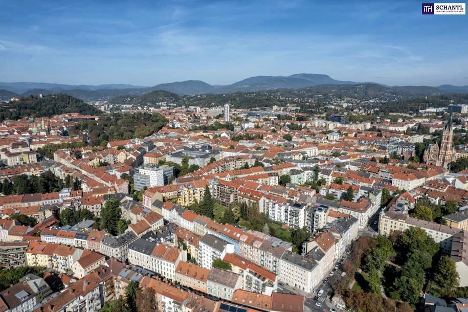 DAS SCHÖNSTE VIERTEL DER STADT! Traumhafte Gartenwohnung im Herz-Jesu-Viertel in Graz-St. Leonhard – Wohnen mit Grünblick inmitten der Stadt - PROVISIONSFREI!, Wohnung-kauf, 549.000,€, 8010 Graz(Stadt)