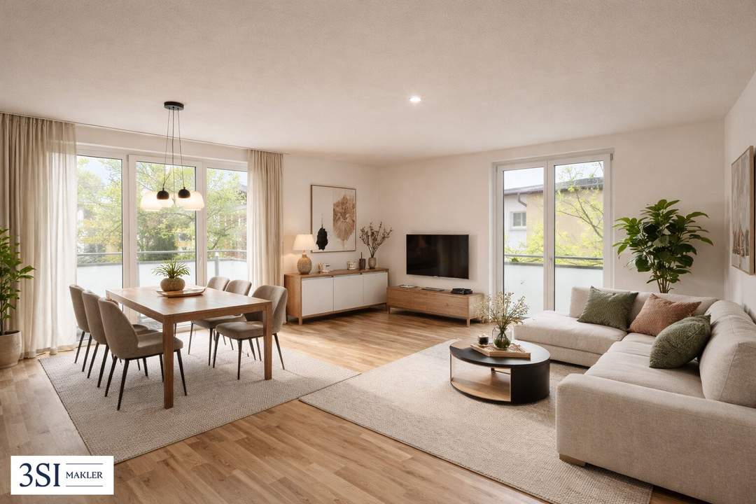 Stilvoll wohnen in Döbling – 3-Zimmer-Wohnung mit Balkon