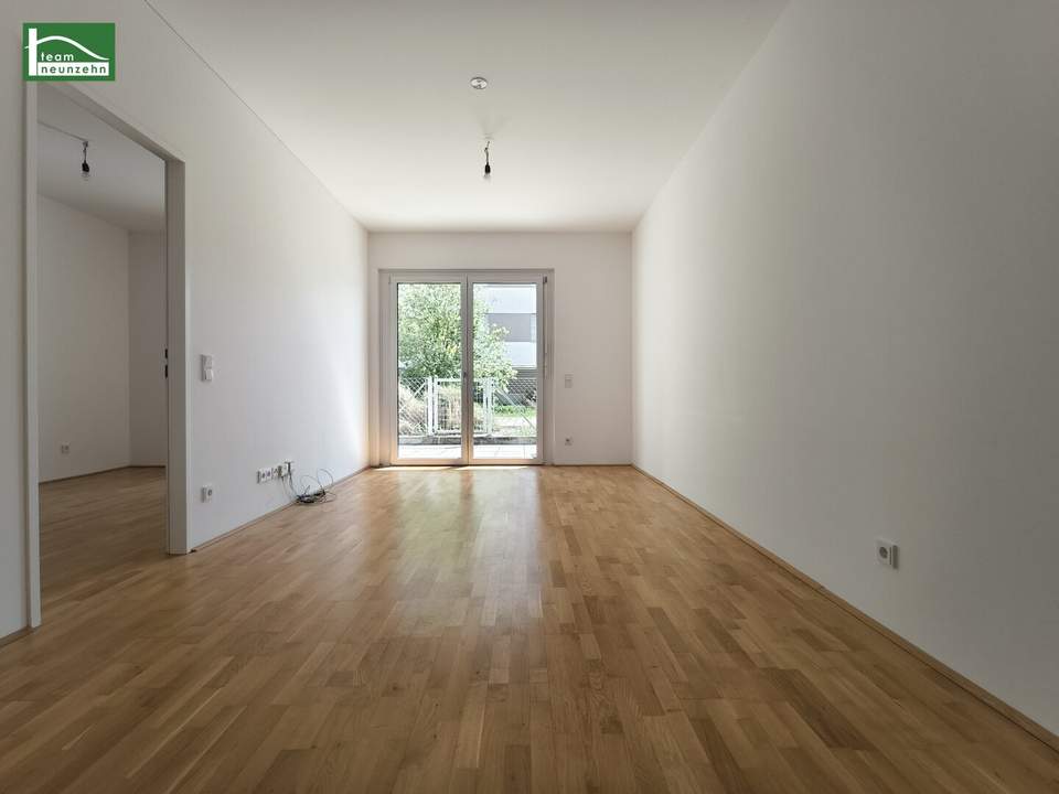 Hofseitige 2 Zimmer Neubauwohnung in ruhiger Lage nahe Fußgängerzone!