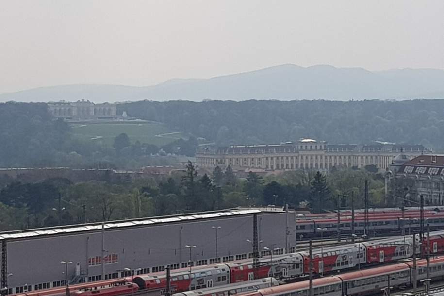 Ein Blick auf Schönbrunn und die Gloriette, Gewerbeobjekt-miete, 4.900,38,€, 1150 Wien 15., Rudolfsheim-Fünfhaus